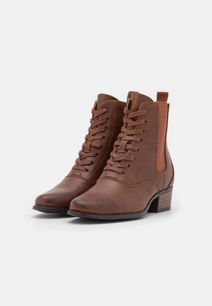 Bottines ANNA FIELD Anna Field Lace-up Ankle Boots Marron Femme | DHI-6688721